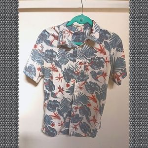 DC Men's Tropical Button-Down Medium